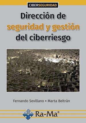 DIRECCIÓN DE SEGURIDAD Y GESTIÓN DEL CIBERRIESGO | 9788499649344 | SEVILLANO JAÉN, FERNANDO/ BELTRÁN PARDO, MARTA | Galatea Llibres | Llibreria online de Reus, Tarragona | Comprar llibres en català i castellà online