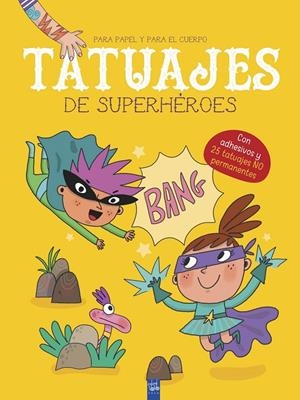 TATUAJES DE SUPERHÉROES | 9788408219170 | YOYO | Galatea Llibres | Librería online de Reus, Tarragona | Comprar libros en catalán y castellano online