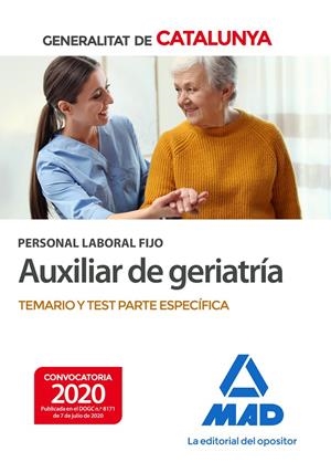 PERSONAL LABORAL FIX D'AUXILIAR DE GERIATRIA TEMARI ESPECIFIC (CASTELLA) | 9788414239339 | VV.AA. | Galatea Llibres | Llibreria online de Reus, Tarragona | Comprar llibres en català i castellà online