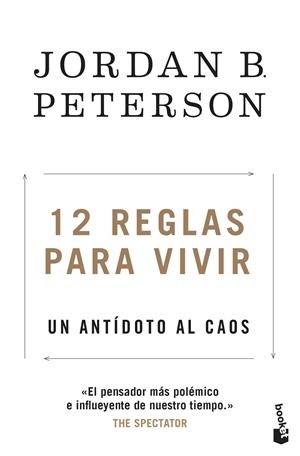 12 REGLAS PARA VIVIR | 9788408233114 | PETERSON, JORDAN B. | Galatea Llibres | Librería online de Reus, Tarragona | Comprar libros en catalán y castellano online