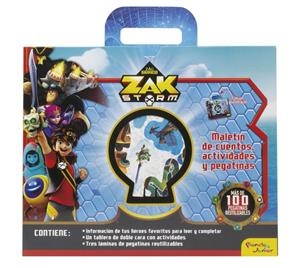ZAK STORM. MALETÍN DE CUENTOS, ACTIVIDADES Y PEGATINAS | 9788408198628 | Galatea Llibres | Librería online de Reus, Tarragona | Comprar libros en catalán y castellano online