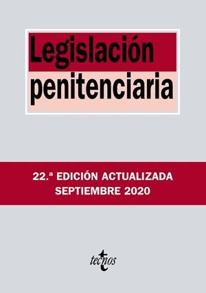 LEGISLACIÓN PENITENCIARIA | 9788430980215 | Galatea Llibres | Librería online de Reus, Tarragona | Comprar libros en catalán y castellano online