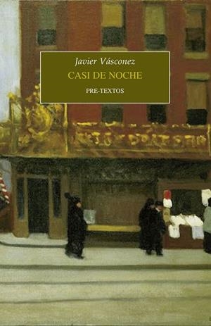 CASI DE NOCHE | 9788418178320 | VÁSCONEZ, JAVIER | Galatea Llibres | Librería online de Reus, Tarragona | Comprar libros en catalán y castellano online