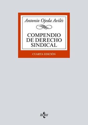 COMPENDIO DE DERECHO SINDICAL | 9788430979554 | OJEDA AVILÉS, ANTONIO | Galatea Llibres | Llibreria online de Reus, Tarragona | Comprar llibres en català i castellà online