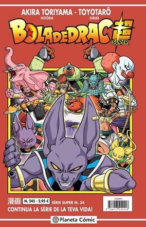 BOLA DE DRAC SÈRIE SUPER 34. VERMELLA 245 | 9788413410418 | TORIYAMA, AKIRA | Galatea Llibres | Llibreria online de Reus, Tarragona | Comprar llibres en català i castellà online