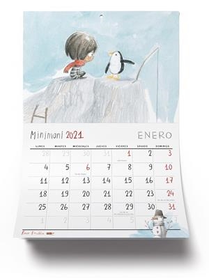 CALENDARIO MINIMONI 2021 | 9788491424291 | BONILLA RAYA, ROCIO | Galatea Llibres | Librería online de Reus, Tarragona | Comprar libros en catalán y castellano online