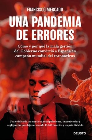 UNA PANDEMIA DE ERRORES | 9788423431861 | MERCADO MERINO, FRANCISCO | Galatea Llibres | Llibreria online de Reus, Tarragona | Comprar llibres en català i castellà online