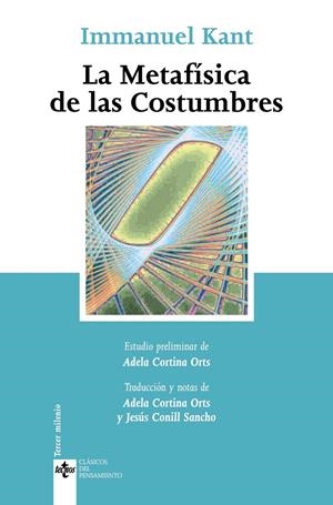 METAFISICA DE LAS COSTUMBRES, LA | 9788430943425 | KANT, IMMANUEL | Galatea Llibres | Librería online de Reus, Tarragona | Comprar libros en catalán y castellano online