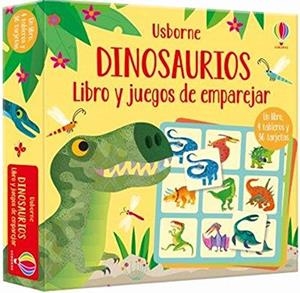 DINOSAURIOS. LIBRO Y JUEGOS DE EMPAREJAR | 9781474985840 | VV. AA. | Galatea Llibres | Llibreria online de Reus, Tarragona | Comprar llibres en català i castellà online