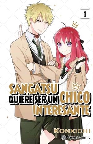 SANGATSU QUIERE SER UN CHICO INTERESANTE 1/3 | 9788413411484 | KONKICHI | Galatea Llibres | Llibreria online de Reus, Tarragona | Comprar llibres en català i castellà online