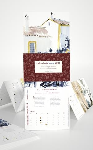 CALENDARIO LUNAR ANTONIO MACHADO 2021 | 9788418451157 | Galatea Llibres | Librería online de Reus, Tarragona | Comprar libros en catalán y castellano online