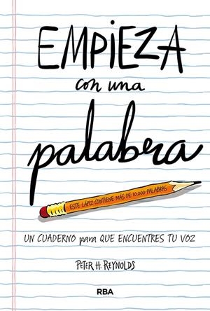 EMPIEZA CON UNA PALABRA | 9788491875857 | REYNOLDS, PETER H. | Galatea Llibres | Llibreria online de Reus, Tarragona | Comprar llibres en català i castellà online