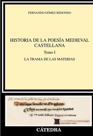 HISTORIA DE LA POESÍA MEDIEVAL CASTELLANA  I | 9788437641867 | GÓMEZ REDONDO, FERNANDO | Galatea Llibres | Llibreria online de Reus, Tarragona | Comprar llibres en català i castellà online