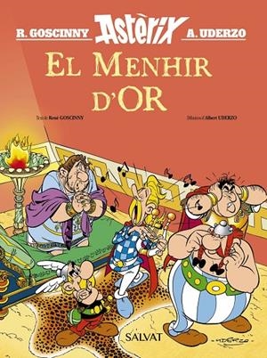 EL MENHIR D'OR. ASTERIX | 9788469629680 | GOSCINNY, RENÉ | Galatea Llibres | Librería online de Reus, Tarragona | Comprar libros en catalán y castellano online