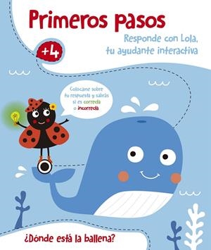 PRIMEROS PASOS ¿DÓNDE ESTÁ LA BALLENA? | 9788408229681 | Galatea Llibres | Llibreria online de Reus, Tarragona | Comprar llibres en català i castellà online
