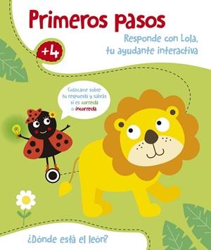 PRIMEROS PASOS ¿DÓNDE ESTÁ EL LEÓN? | 9788408229674 | Galatea Llibres | Llibreria online de Reus, Tarragona | Comprar llibres en català i castellà online