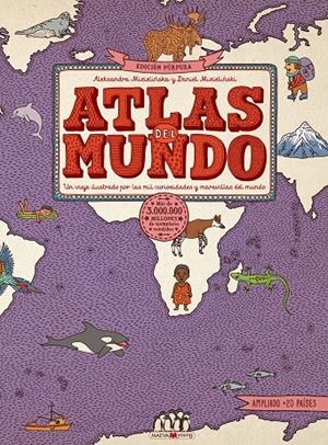 ATLAS DEL MUNDO. EDICIÓN PÚRPURA | 9788417708832 | MIZIELINSKA, ALEKSANDRA/MIZIELINSKI, DANIEL | Galatea Llibres | Librería online de Reus, Tarragona | Comprar libros en catalán y castellano online