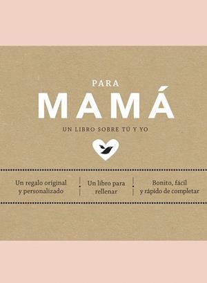 PARA MAMÁ | 9788401025044 | VAN VLIET, ELMA | Galatea Llibres | Llibreria online de Reus, Tarragona | Comprar llibres en català i castellà online