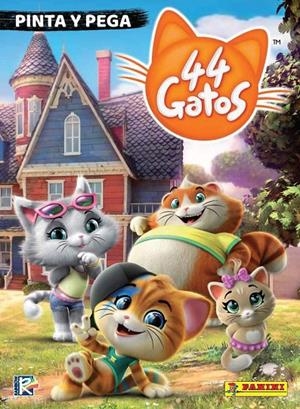 PINTA Y PEGA 44 GATOS | 9788427872059 | AA.VV. | Galatea Llibres | Librería online de Reus, Tarragona | Comprar libros en catalán y castellano online