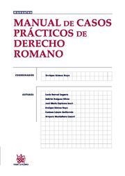 MANUAL DE CASOS PRÁCTICOS DE DERECHO ROMANO | 9788498766844 | ENRIQUE GÓMEZ ROYO/LUCIA BERNAD SEGARRA/GABRIEL BUIGUES OLIVER/JOSÉ MARÍA ESPINOSA ISACH/CARMEN LÁZA | Galatea Llibres | Librería online de Reus, Tarragona | Comprar libros en catalán y castellano online