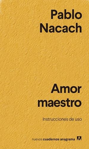 AMOR MAESTRO | 9788433916402 | NACACH, PABLO | Galatea Llibres | Llibreria online de Reus, Tarragona | Comprar llibres en català i castellà online