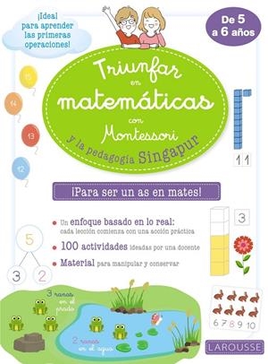 TRIUNFAR EN MATEMATICASCON MONTESSORI | 9788418100291 | LAROUSSE EDITORIAL | Galatea Llibres | Llibreria online de Reus, Tarragona | Comprar llibres en català i castellà online