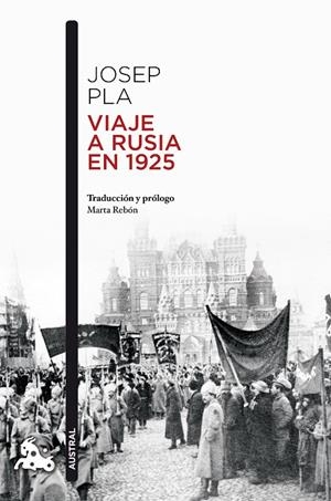 VIAJE A RUSIA EN 1925 | 9788423358717 | PLA, JOSEP | Galatea Llibres | Llibreria online de Reus, Tarragona | Comprar llibres en català i castellà online