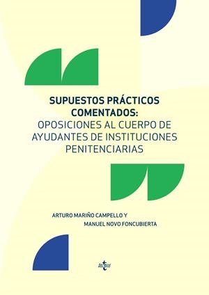 SUPUESTOS PRÁCTICOS COMENTADOS | 9788430981236 | MARIÑO CAMPELLO, ARTURO/NOVO FONCUBIERTA, MANUEL | Galatea Llibres | Librería online de Reus, Tarragona | Comprar libros en catalán y castellano online