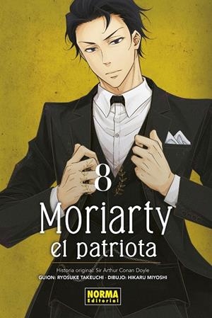 MORIARTY EL PATRIOTA 8 | 9788467943979 | RYOSUKE TAKEUCHI/ HIKARU MIYOSHI | Galatea Llibres | Librería online de Reus, Tarragona | Comprar libros en catalán y castellano online