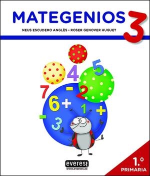 MATEGENIOS 3 | 9788428343749 | ESCUDERO ANGLÈS, NEUS/GENOVER HUGUET, ROSER | Galatea Llibres | Librería online de Reus, Tarragona | Comprar libros en catalán y castellano online