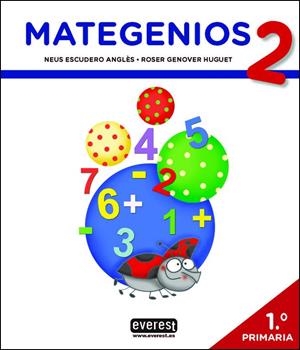 MATEGENIOS 2 | 9788428343732 | ESCUDERO ANGLÈS, NEUS/GENOVER HUGUET, ROSER | Galatea Llibres | Librería online de Reus, Tarragona | Comprar libros en catalán y castellano online