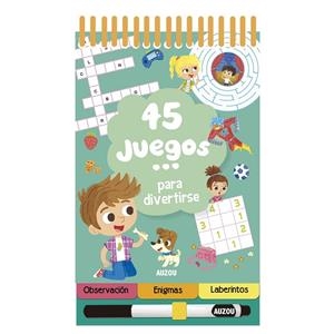 45 JUEGOS PARA DIVERTIRSE | 9782733881323 | POTARD, CÉLINE/TAFUNI, GABRIEL | Galatea Llibres | Llibreria online de Reus, Tarragona | Comprar llibres en català i castellà online