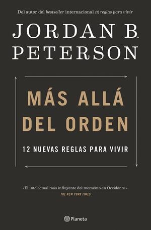 MÁS ALLÁ DEL ORDEN | 9788408239048 | PETERSON, JORDAN B. | Galatea Llibres | Librería online de Reus, Tarragona | Comprar libros en catalán y castellano online