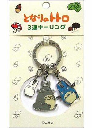 LLAVERO TOTORO 3 PIEZAS | 4954043120736 | Galatea Llibres | Llibreria online de Reus, Tarragona | Comprar llibres en català i castellà online