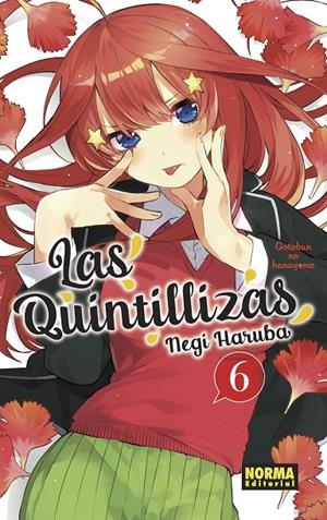 LAS QUINTILLIZAS 6 | 9788467941784 | HARUBA, NEGI | Galatea Llibres | Llibreria online de Reus, Tarragona | Comprar llibres en català i castellà online