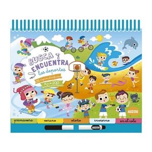 BUSCA Y ENCUENTRA EN LOS DEPORTES | 9782733876220 | AMELING, CHARLOTTE/BETOWERS/BRIEN, AUDREY/MARTINEZ, EMMA/MILLER, JONATHAN/MORIZE, PATRICK/PORTE, JUD | Galatea Llibres | Librería online de Reus, Tarragona | Comprar libros en catalán y castellano online