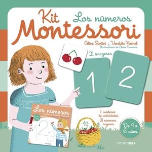 KIT MONTESSORI. LOS NÚMEROS | 9788408235446 | SANTINI, CÉLINE/KACHEL, VENDULA | Galatea Llibres | Librería online de Reus, Tarragona | Comprar libros en catalán y castellano online
