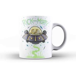 TAZA NAVE ESPACIAL RICK Y MORTY | 8435450245664 | Galatea Llibres | Librería online de Reus, Tarragona | Comprar libros en catalán y castellano online