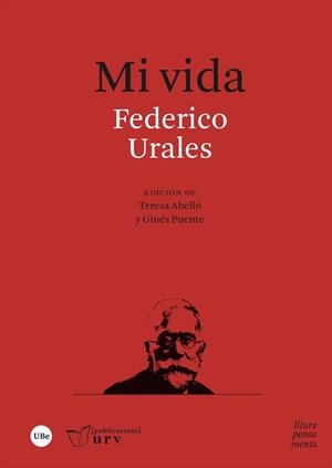 MI VIDA | 9788491684374 | URALES, FEDERICO | Galatea Llibres | Llibreria online de Reus, Tarragona | Comprar llibres en català i castellà online
