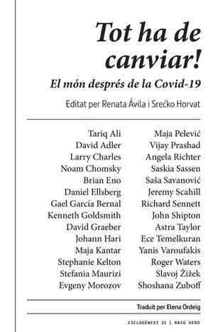 TOT HA DE CANVIAR! | 9788417925581 | VV.AA. | Galatea Llibres | Llibreria online de Reus, Tarragona | Comprar llibres en català i castellà online