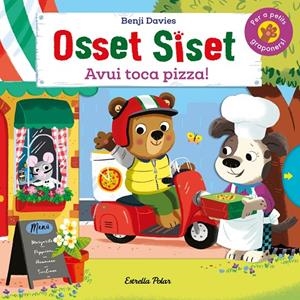 OSSET SISET. AVUI TOCA PIZZA! | 9788418135842 | DAVIES, BENJI | Galatea Llibres | Librería online de Reus, Tarragona | Comprar libros en catalán y castellano online