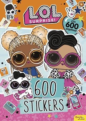L.O.L. SURPRISE! 600 STICKERS | 9788408234005 | Galatea Llibres | Librería online de Reus, Tarragona | Comprar libros en catalán y castellano online