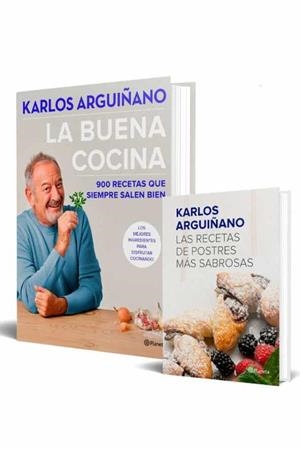 PACK LA BUENA COCINA + RECETARIO DE POSTRES | 8432715131298 | ARGUIÑANO, KARLOS | Galatea Llibres | Llibreria online de Reus, Tarragona | Comprar llibres en català i castellà online