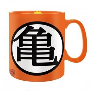TAZA NARANJA DRAGON BALL SIMBOLO TORTUGA | 3700789261513 | Galatea Llibres | Llibreria online de Reus, Tarragona | Comprar llibres en català i castellà online