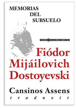 MEMORIAS DEL SUBSUELO | 9788415957089 | DOSTOEVSKIÏ, FIODOR MIJAÏLOVICH | Galatea Llibres | Librería online de Reus, Tarragona | Comprar libros en catalán y castellano online