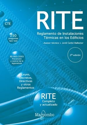 REGLAMENTO DE INSTALACIONES TERMICAS EN LOS EDIFICIOS 2ªED | 9788426726643 | Galatea Llibres | Llibreria online de Reus, Tarragona | Comprar llibres en català i castellà online