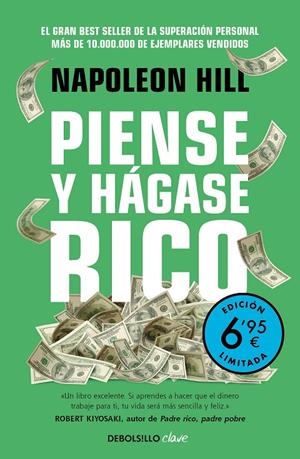 PIENSE Y HÁGASE RICO | 9788466357180 | HILL, NAPOLEON | Galatea Llibres | Llibreria online de Reus, Tarragona | Comprar llibres en català i castellà online