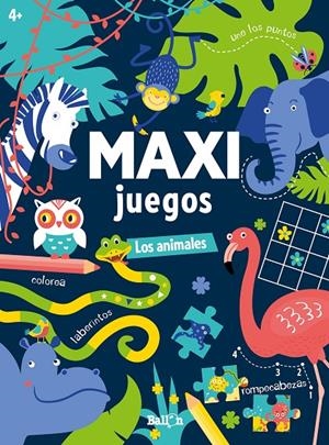 MAXI JUEGOS - LOS ANIMALES | 9789403225685 | BALLON | Galatea Llibres | Llibreria online de Reus, Tarragona | Comprar llibres en català i castellà online