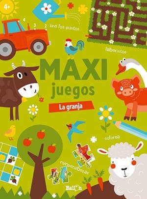 MAXI JUEGOS - LA GRANJA | 9789403225661 | BALLON | Galatea Llibres | Llibreria online de Reus, Tarragona | Comprar llibres en català i castellà online