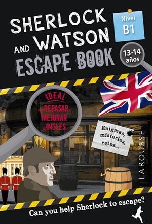 SHERLOCK & WATSON. ESCAPE BOOK PARA REPASAR INGLÉS. 13-14 AÑOS | 9788418473340 | SAINT-MARTIN, GILLES | Galatea Llibres | Llibreria online de Reus, Tarragona | Comprar llibres en català i castellà online